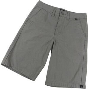 Vans Boys Gray Chino Shorts Size 14
